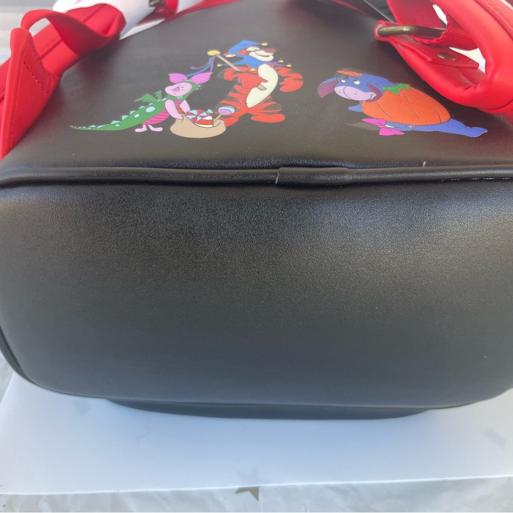 Loungefly Disney Vampire Winnie the Pooh Mini Backpack w/manufacturer flaw - Picture 10 of 13